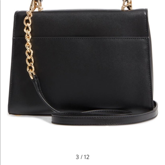 Michael Kors Sloan Leather Signature Logo Medium Satchel Bag, Brown & Black - Picture 4 of 12